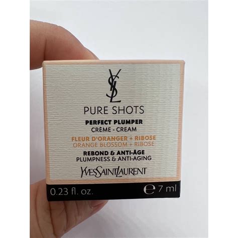 ysl pure shots perfect plumper cream review|Yves Saint Laurent Pure Shots Perfect Plumper Face Cream.